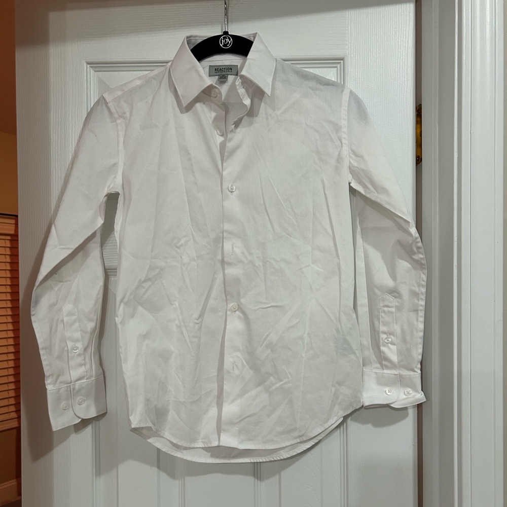 Reaction Kenneth Cole Size 10 White Buttondown NWOT